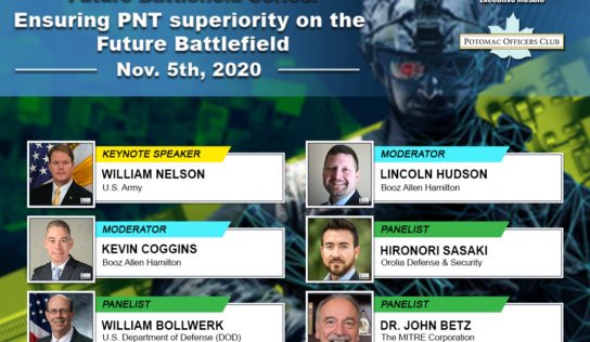 Potomac Officers Club to Host Expert Panel During Ensuring PNT Superiority on the Future Battlefield Virtual Event