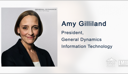 Amy Gilliland: GDIT Focusing on Supporting Government’s IT Modernization Efforts