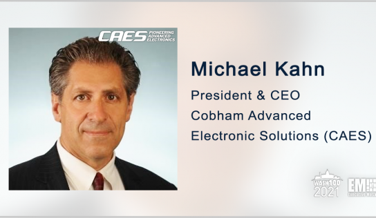 CAES to Supply Millimeter Wave Frequency Converter for 5G Application; Mike Kahn Quoted