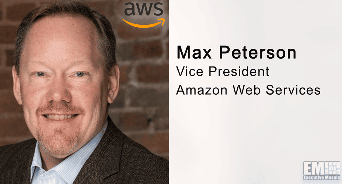 Max Peterson to Succeed Teresa Carlson as AWS Worldwide Public Sector VP