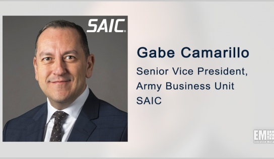 SAIC Receives $3.6B Contract for Army Embedded System Test Support; Gabe Camarillo Quoted