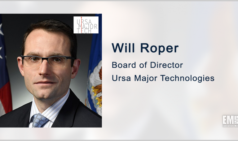 Will Roper Joins Board of Propulsion Tech Developer Ursa Major - GovCon ...