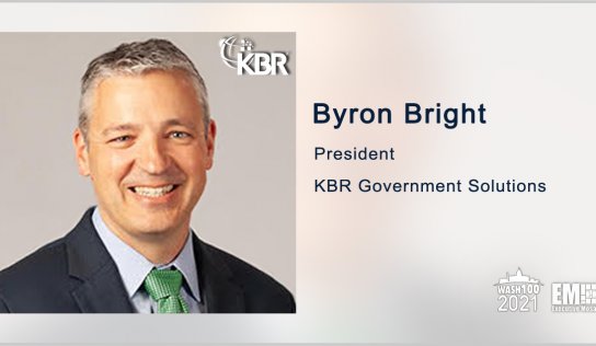 KBR to Help DLA Maintain Fuel Systems at DOD Facilities; Byron Bright Quoted