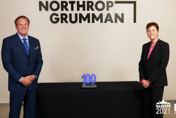 Mary Petryszyn, Northrop Defense Systems Sector President, Receives First Wash100 Award From Executive Mosaic CEO Jim Garrettson