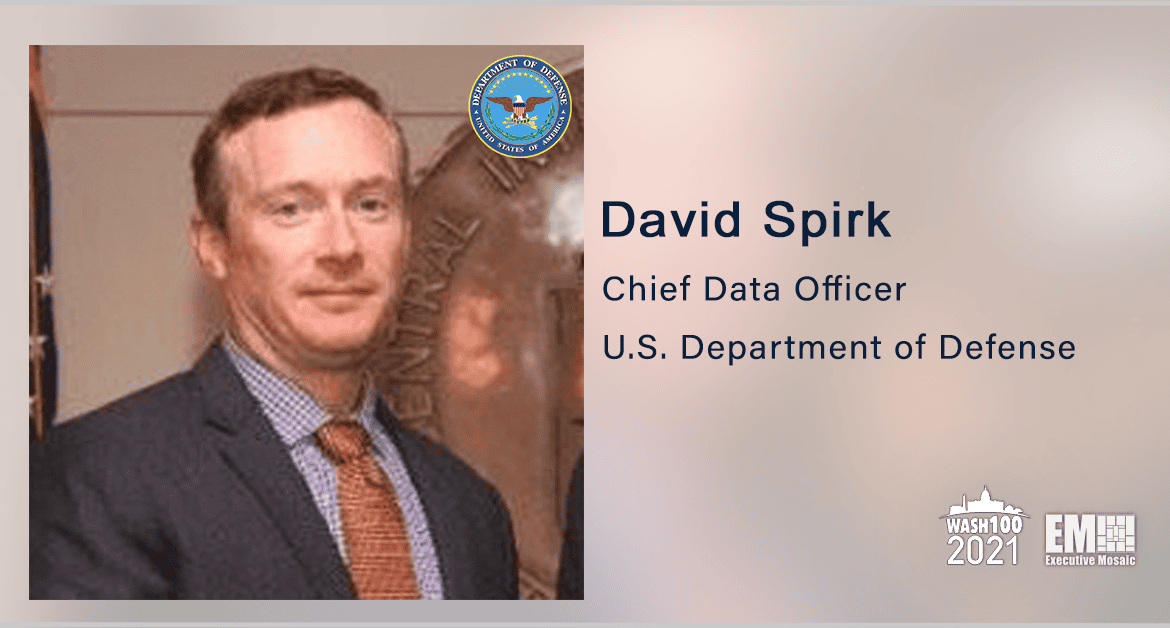 DOD Chief Data Officer David Spirk Discusses U.S. Data Strategy, Implementation & Innovation During GovCon Wire Events’ Data Innovation Forum