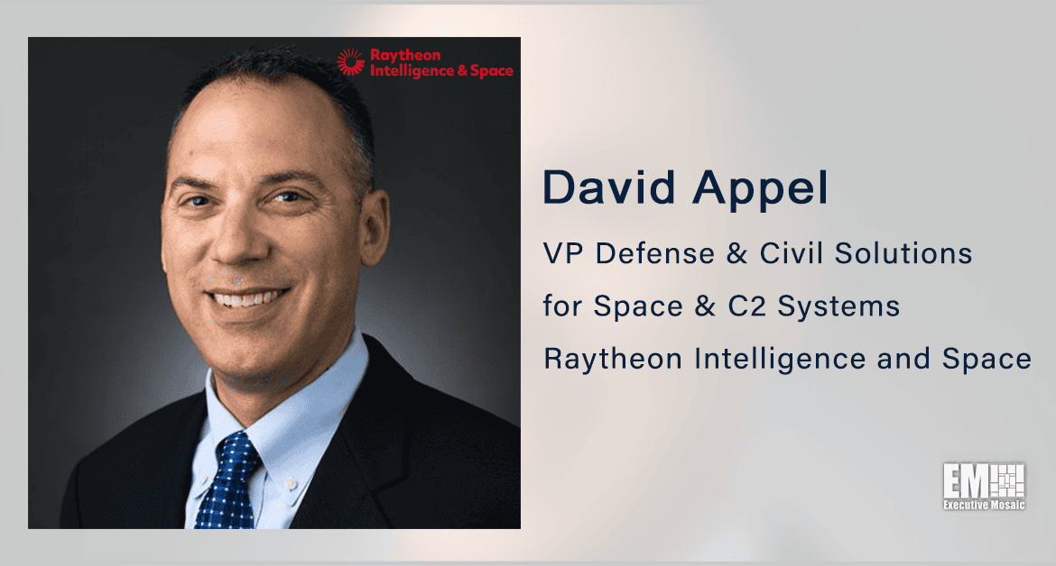 Raytheon’s David Appel: DOD Could Address Data Challenge With Open Systems Architecture