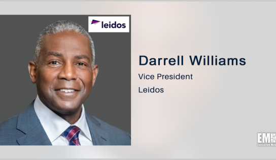 Leidos Taps Darrell Williams to Manage UK Defense Logistics Program