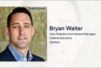 Bryan Walter Named VP, General Manager of Gordian Federal Business