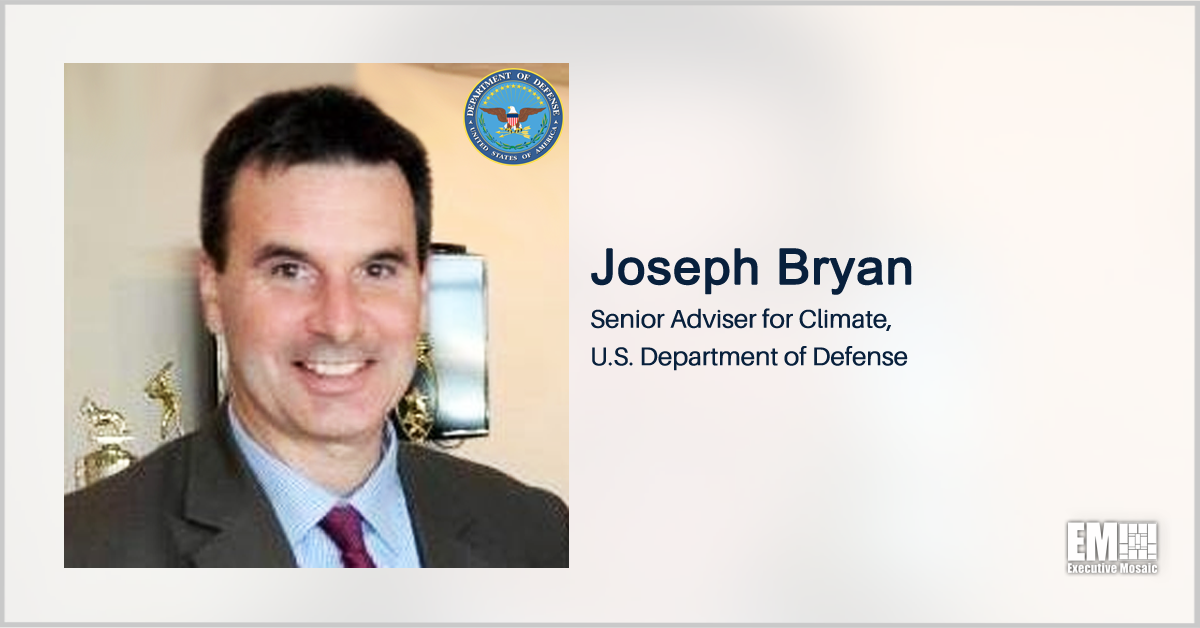 Joseph Bryan, Rod Schoonover to Deliver Keynotes on National Security Implications of Climate Change