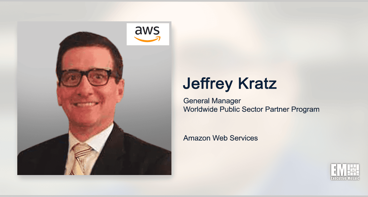 Jeffrey Kratz Named General Manager of Worldwide Public Sector Partner Program at AWS