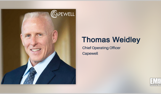 USMC Vet Thomas Weidley Appointed Capewell COO