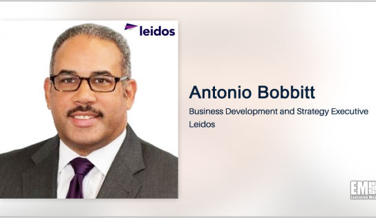 Antonio Bobbitt Named Business Development, Strategy Exec at Leidos