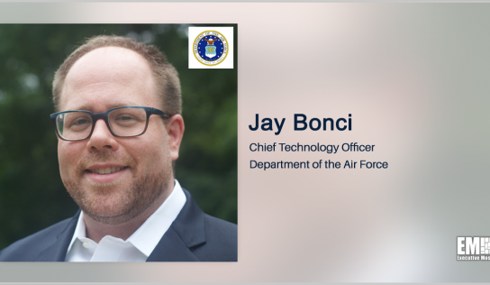 Air Force CTO Jay Bonci Delivers Closing Keynote Address to POC’s IT Modernization and Digital Transformation Forum