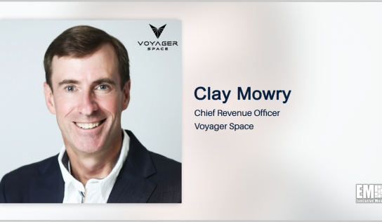 Former Blue Origin VP Clay Mowry Joins Voyager Space as Chief Revenue Officer