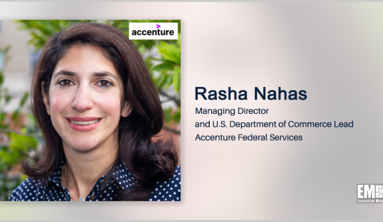 Accenture to Modernize USPTO Trademark Process Under $87M Contract; Rasha Nahas Quoted