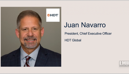 Tech Industry Vet Juan Navarro Named President, CEO of HDT Global