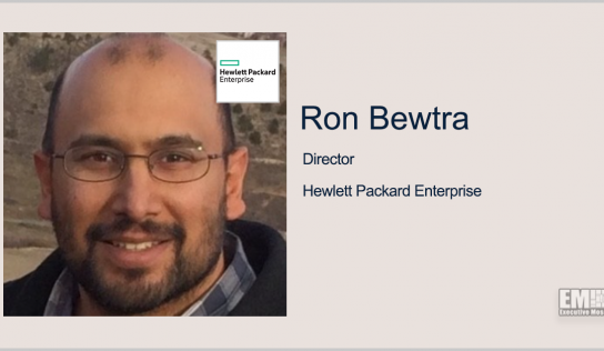 Federal Tech Vet Ron Bewtra Named HPE High-Performance Computing Director