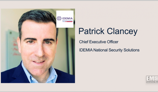 Idemia Promotes Patrick Clancey to National Security Solutions Subsidiary CEO