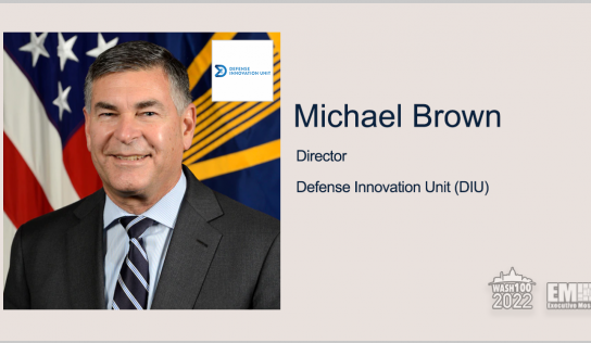 DIU Director Michael Brown Delivers Defense R&D Summit Keynote on Leveraging Commercial Tech in Federal Government