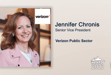 Jennifer Chronis, Verizon Public Sector SVP, Earns 2nd Wash100 Recognition