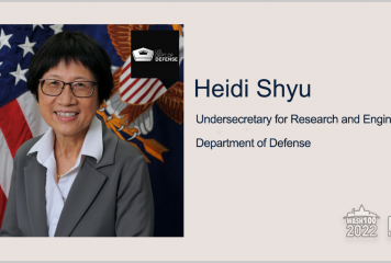 Heidi Shyu, DOD Undersecretary for Research & Engineering, Gains 2nd Wash100 Recognition