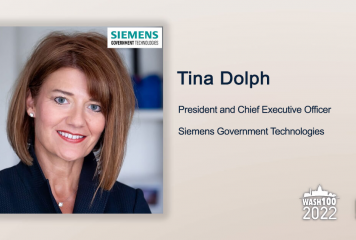 Tina Dolph, Siemens Government Technologies President & CEO, Named to 2022 Wash100 for Leadership in Smart Infrastructure and Energy Management