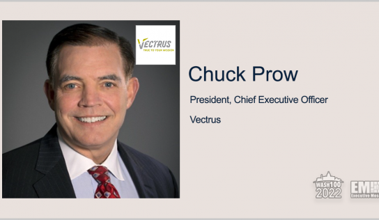 Vectrus Receives $250M Army Logistics Task Order; Chuck Prow Quoted