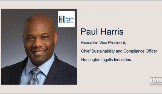 Paul Harris Promoted to HII EVP, Chief Sustainability & Compliance Officer