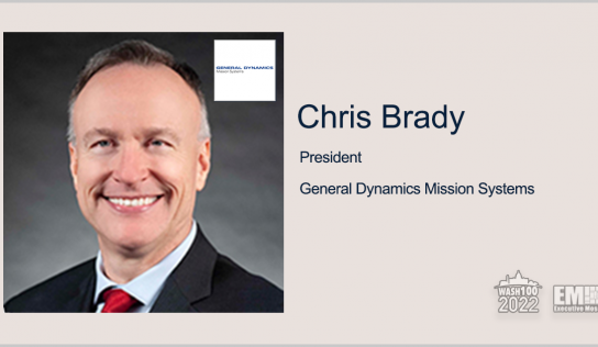 GDMS President Chris Brady Selected to 2022 Wash100 Award Class for Innovation in Autonomy