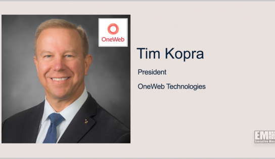 Former NASA Astronaut Tim Kopra Appointed President at OneWeb Technologies