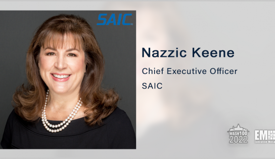 SAIC CEO Nazzic Keene Receives 5th Wash100 Recognition for Leading Strategic Growth