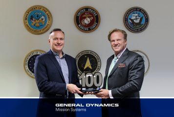 Chris Brady, President of General Dynamics Mission Systems, Receives 3rd Consecutive Wash100 Award From Executive Mosaic CEO Jim Garrettson