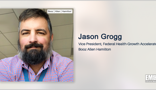 Jason Grogg Named Booz Allen VP for Federal Health Accelerator Group