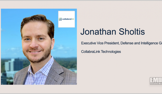 Jonathan Sholtis Named CollabraLink Defense, Intelligence Group EVP