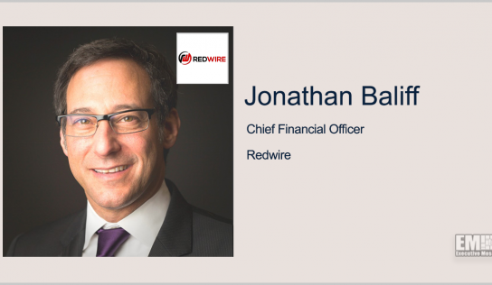 Jonathan Baliff Named Redwire CFO