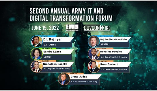 Army Leaders Gregg Judge, Dovarius Peoples, Matthew Maier Discuss Modernization Funding Challenges, United Network Operations at GovCon Wire Panel Discussion