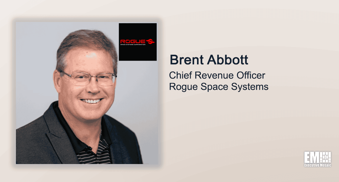 Brent Abbott Joins Rogue Space Systems as Chief Revenue Officer