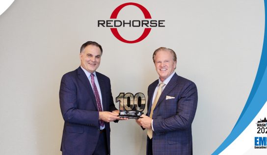 RedHorse CEO John Zangardi Receives His 1st Wash100 Award From Executive Mosaic CEO Jim Garrettson