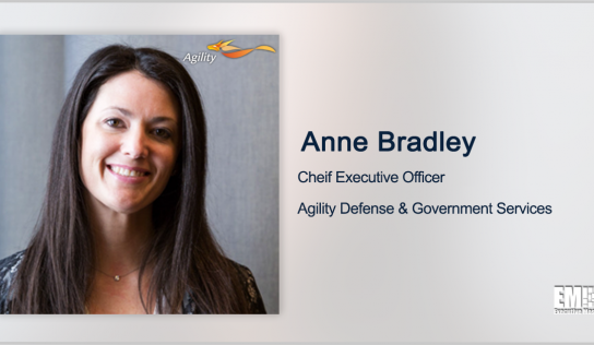 Anne Bradley Appointed CEO at Agility’s Defense & Government Subsidiary