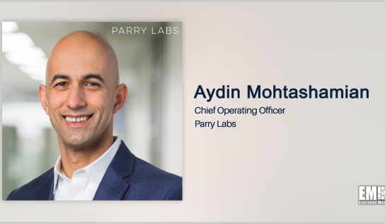 Former QinetiQ Exec Aydin Mohtashamian Takes COO Role at Parry Labs