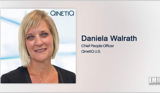 Daniela Walrath Appointed QinetiQ US Chief People Officer; Shawn Purvis Quoted