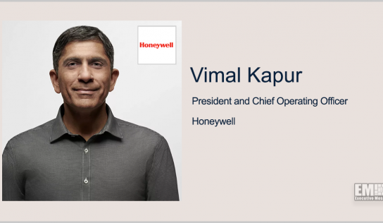 Vimal Kapur Promoted to Honeywell President, COO