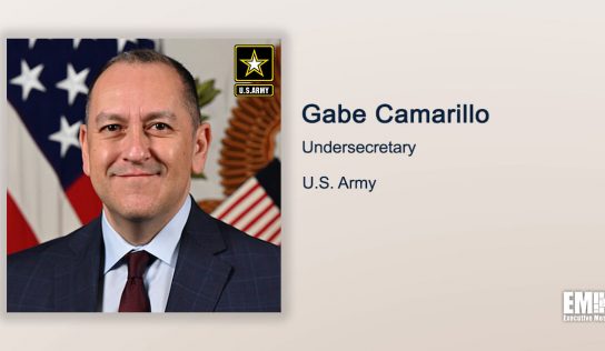 Army Undersecretary Gabe Camarillo: Electronic Warfare is a Growing Concern