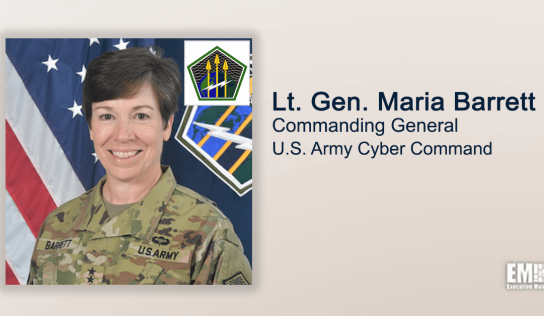 Impending TRADOC Document Outlines Pathway for Army to Achieve Information Advantage; Lt. Gen. Maria Barrett Quoted