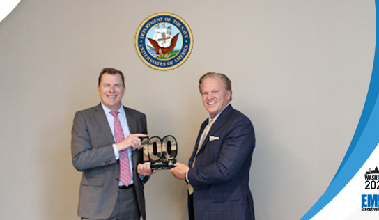 Navy CIO Aaron Weis Receives 3rd Wash100 Award From Executive Mosaic CEO Jim Garrettson