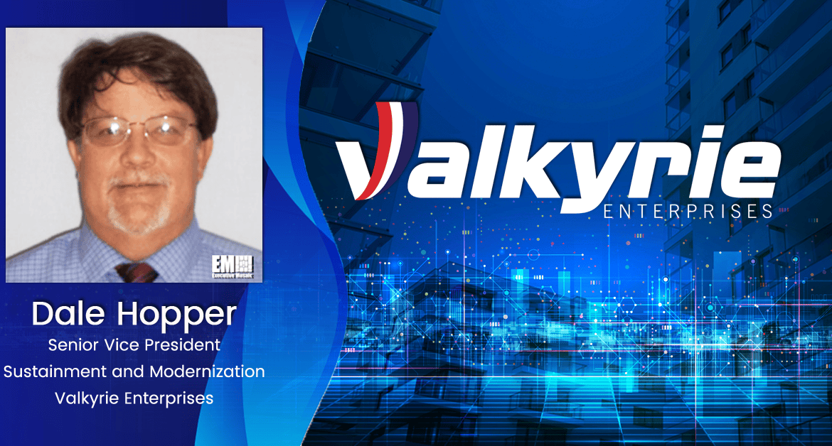 Former Amentum Exec Dale Hopper Takes SVP Role at Valkyrie