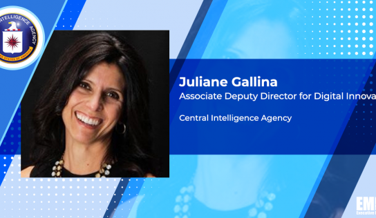 Video Interview: CIA’s Juliane Gallina On America’s Biggest Threats, Top 5 Tech Areas to Watch & More