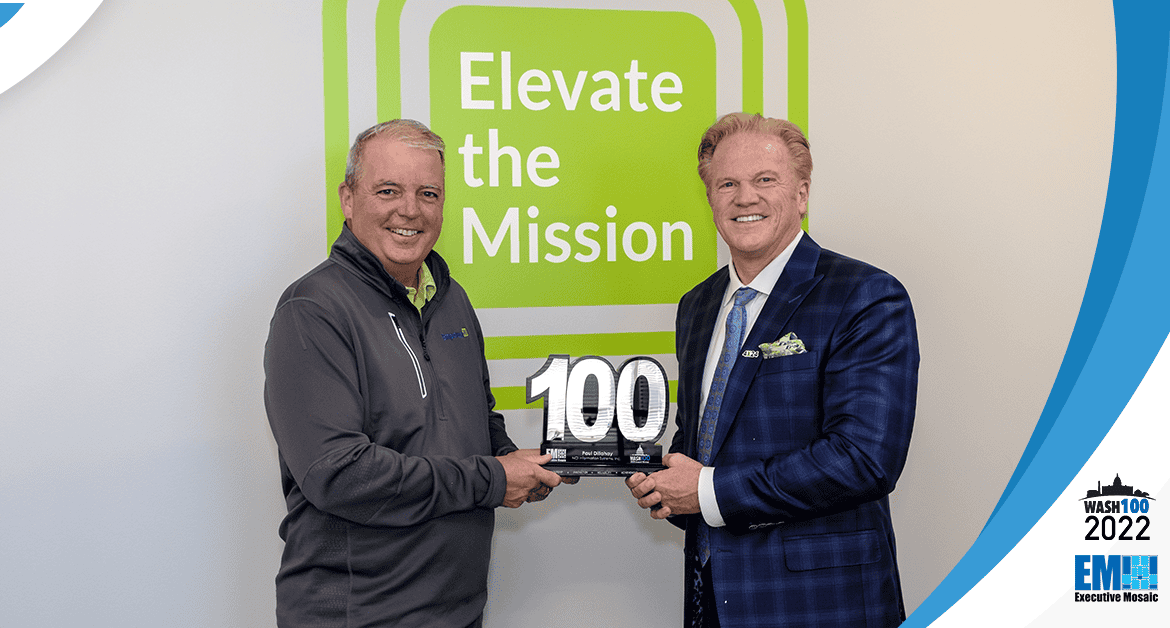 Empower AI President, CEO Paul Dillahay Receives 4th Wash100 Award From Executive Mosaic CEO Jim Garrettson