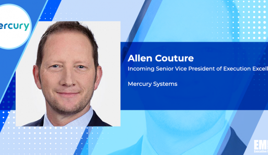 Raytheon Vet Allen Couture to Join Mercury Systems as Execution Excellence SVP