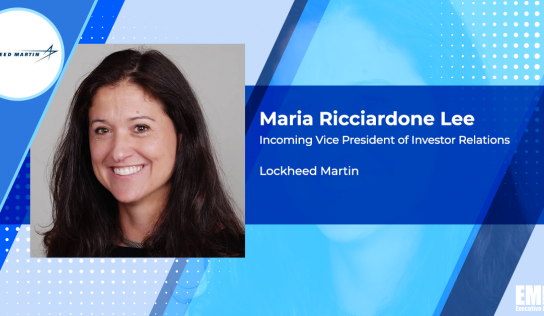 Maria Lee to Succeed Greg Gardner as Lockheed Martin Investor Relations VP